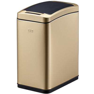 

EKO водонепроницаемый нержавеющее стала интеллектуальным индуктивным электрическим бытовым мусор мусор 9229CG (шампанское) 8L