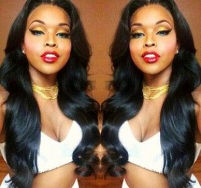 

Female Star 7A Grade Glueless Full Lace Wigs For Black Women 130 Density Brazilian Virgin Human Hair With Baby Hair