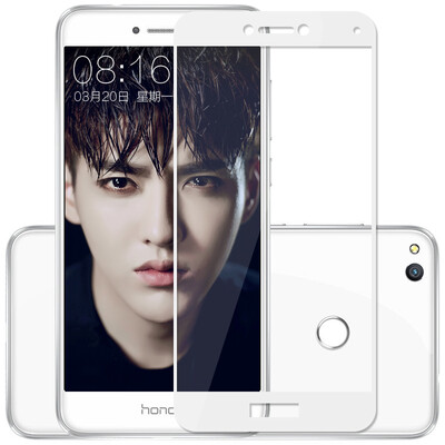 

Patriotic Glory 8 Youth Edition tempered film Huawei glory eight youth mobile phone full screen full coverage of white