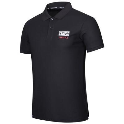 

Иордания Мужская футболка мода спортивный стенд воротник футболка XHS2371515 черный L