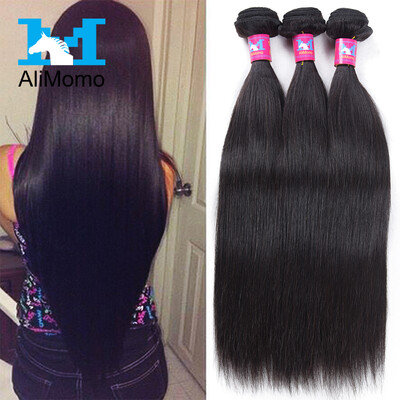

8A Grade Sliky Virgin Brazilian Straight Hair Weave 3pcs/lot 100% Human Hair Bundles Unprocessed Brazilian Virgin Hair Straight