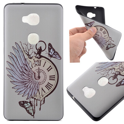 

Часы карманные Pattern Мягкий тонкий ТПУ резиновый силиконовый гель Дело Чехол для Huawei Honor 5X/GR5