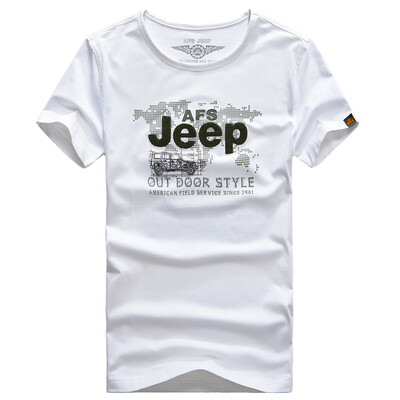 

Battlefield Jeep Футболка с короткими рукавами Футболка мужская наружная быстроходная спортивная круглая шея короткая футболка 17009Z201412 белый 3XL