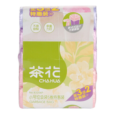 

Jingdong Supermarket] Camellia thick garbage bags special 150 package (5 volumes) 40 * 45cm B3206P
