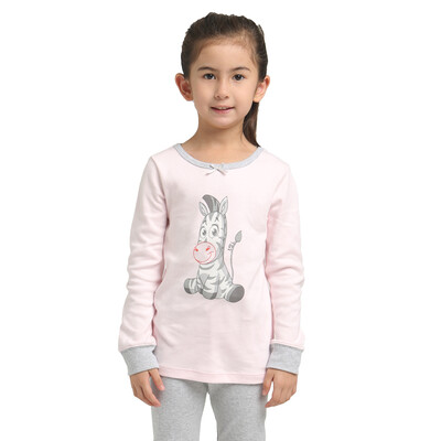 

VIV & LUL Children's underwear sets Women's cotton autumn and winter underwear sets DL418210 Pink 140cm