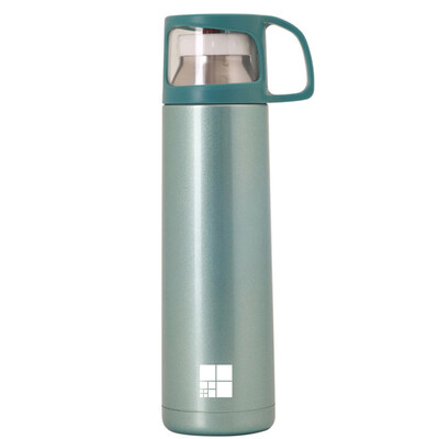 

Jiahong Meiyue Yue pure series of vacuum stainless steel insulation cup pot cup with a cup of fashion men and women children cup 500 beautiful blue 304 stainless steel cup with more