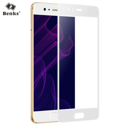 

Бункеры (Benks) Huawei P10 Plus закаленная пленка 3D поверхность полноэкранный полный охват закаленной пленки HUAWEI P10Plus мягкий край anti-broken мобильный телефон защитная пленка белый