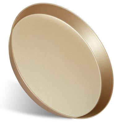 

Hauswirt baking mold gold 8 inch non-stick round pizza plate multi-functional shallow saucer M16501