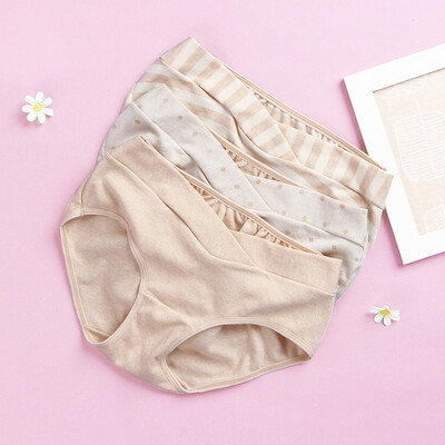 

Will Beilu (WELLBER) color cotton pregnant women underwear low waist cotton belly shorts pregnant women underwear three installed  code