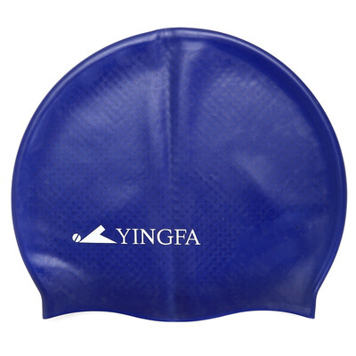

YINGFA swimming cap pure color silicone non-slip particles men and women general adult swimming cap