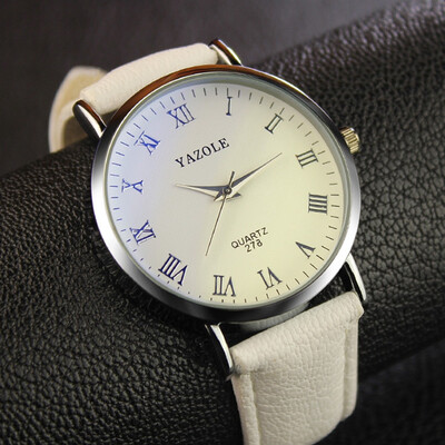 

Simple pointer type needle buckle round men and women fashion business couple watches YZL0529TH-3