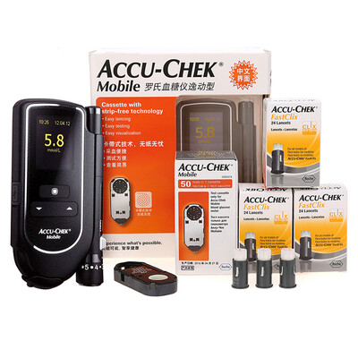 

Рош (Roche) Ло Kangquan Yi подвижный тип метр глюкозы в крови (в комплекте тест-полоски и ланцеты 50)