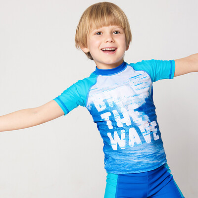 

Yizi EZI children&39s student swimwear sunscreen boy baby split suit Ezi16061 submarine surfing 150cm