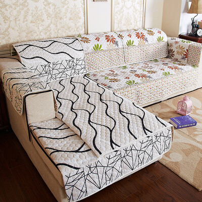 

FANROL sofa mats four seasons sofa sets of mats cloth sanding sofa toilet cover simple double-sided sofa cushion set magic time 70 150cm