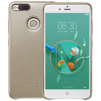 

Nubian (Нубия) полный подходит кожаный чехол для Z17mini (NX569H) телефона [черный]