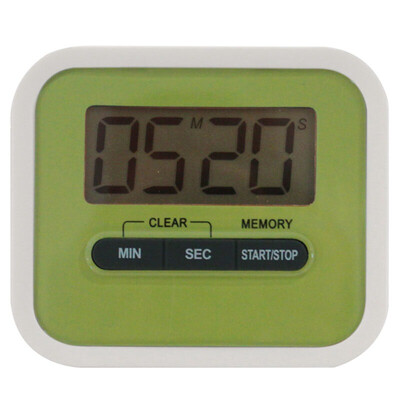 

Jingdong supermarket] HAPTIME YGH115 learning reminder practice timer test countdown kitchen timer green (upgraded version