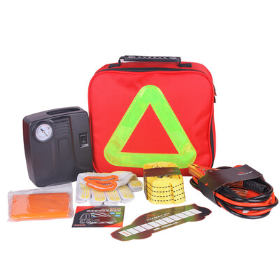 

TOURMAX Auto Emergency Safety Ziguang Inflatable Pump Portable Emergency Kit T881