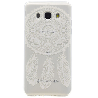 

Dreamcatcher Pattern Soft Thin TPU Rubber Silicone Gel Case Cover for Samsung Galaxy J5 2016/J510