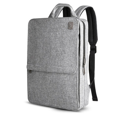 

[Супермаркет] caifashcn Jingdong плечо сумка мужчины досуг корейских студентов моды рюкзак школьный 14-дюймовый ноутбук сумка F-1430 светло-серый