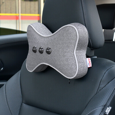 

Держатель для карточек Подголовник для автомобилей Шкафчик для талии Костяная память Хлопковая шея для подушки CS-24043 Серый