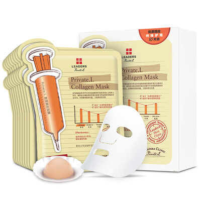 

Ли был Цзы (РУКОВОДИТЕЛИ) Частный L. коллагеновый лифтинг маска 25мл * 10 / коробка (продукты увлажняющий уход за кожей спать Помада жа мужчины)