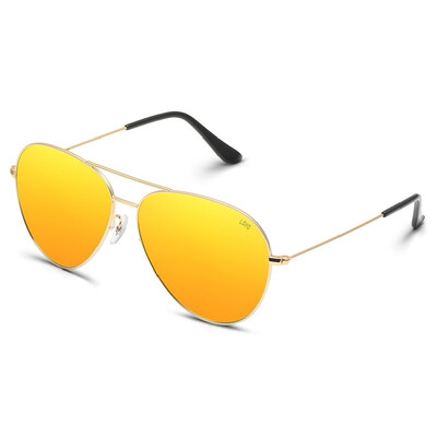 

LOHO Eyewear Life Polarized Sunglasses Men Colorful Guiyan Driving Sunglasses Female P8025 Yellow