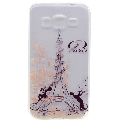 

Music tower Pattern Soft Thin TPU Rubber Silicone Gel Case Cover for Samsung Galaxy J3