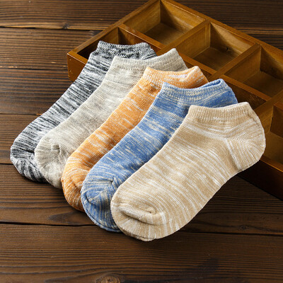 

Jingdong supermarket] Palando socks men socks anti-off sports boat socks men socks men's leisure cotton socks men's four seasons stealth socks five pairs of uniforms