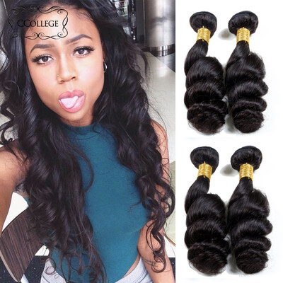 

Ccollege Hair Company Indian Loose Wave Hair 4Pcs Lot Дешевые индийские человеческие волосы 100G Bundles Indian we weave продажа