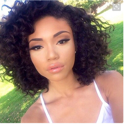 

3Pcs/Lot High Quality Bouncy Lolly Hair Malaysian Virgin Curly Soft Lolly Hair Extention Natural Black Color Human Virgin Hair