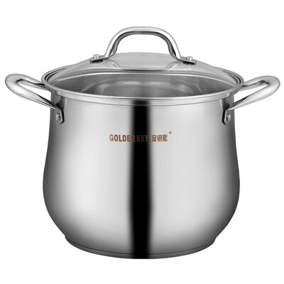 

Golden Key GOLDEN KEY soup pot 304 stainless steel thickened back to the special soup pot 22cm GK-TG22K1F