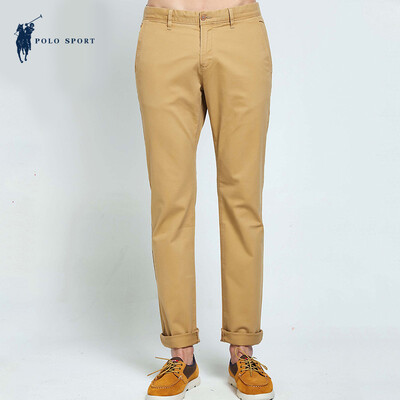 

ПОЛО СПОРТ Повседневные брюки Деловые люди Весна Тонкие повседневные брюки 71MT03142 Желтый 170 / 78A