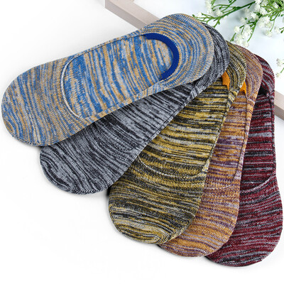 

Jingdong supermarket] Palando socks men socks anti-off sports boat socks men socks men's leisure cotton socks men's four seasons stealth socks five pairs of uniforms