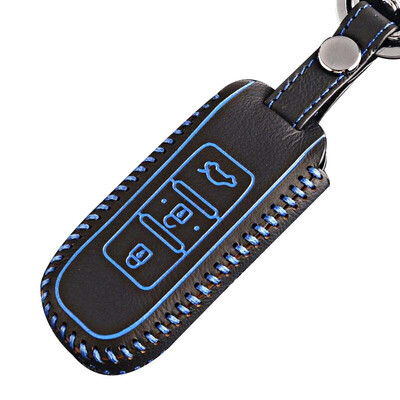 

Huashi Baojun key bag hand sewing smart three-button blue Baojun 560 730 510 610 630 310 key set