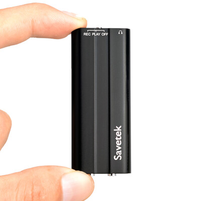

Savetek 2017 New Arrival Mini Clip USB Pen 16GB Voice Activated Digital Audio Voice Recorder Mp3 Player 50hours Recording Black