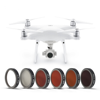 

NiSi DJI Phantom4 ProFilterKit Dajiang Elf 4 Наборы светофильтров Ультрафиолетовое зеркало Polarizer Drone Filter Protection Mirror