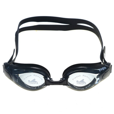 

British hair YINGFA myopic goggles leisure training large frame adult male&female myopia goggles Y3800AF black 200 degrees