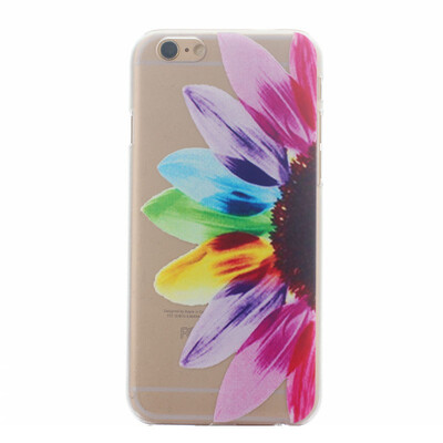 

Colorful flowers Pattern Soft Thin TPU Rubber Silicone Gel Case Cover for IPHONE 6 Plus/6S Plus