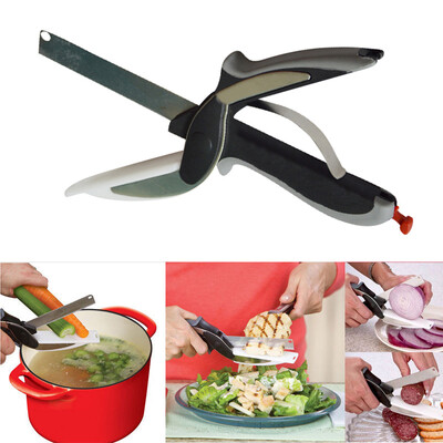 

2017 Home Clever Cutter As Seen On TV Ножницы и Ножницы для разделки ножей 2 Новинка Новинка