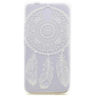 

Обложка Dreamcatcher Pattern Мягкий тонкий ТПУ резиновый силиконовый гель чехол для Wiko U Feel
