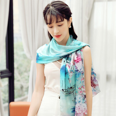 

STORY Of SHANGHAI Ladies&39 Silk Scarves Chloe Silk Scarf Shawls