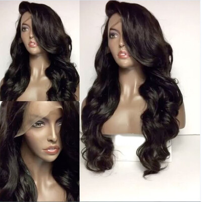 

New Brazilian Body Wave 150% Density Full Lace/Lace Front Human Hair Wigs Natural Hairline Remy Hair Wigs With Bangs Free Shipping