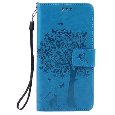 

Blue Tree Design PU Leather Flip Cover Wallet Card Holder Case for HUAWEI P9LITE
