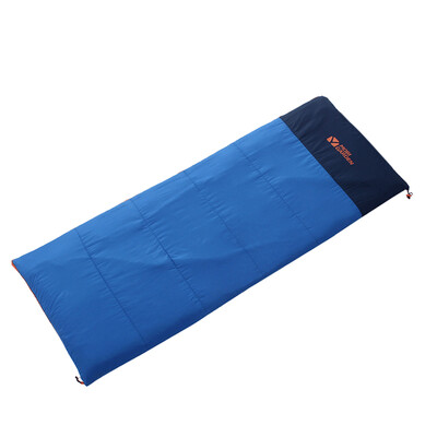 

Animal husbandry flute adult mountaineering camping cold can stitch warm envelopes single sleeping bag NXA1733003 possession of blue