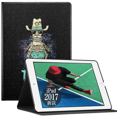 

Иллюстратора Apple, новый IPad защитная крышка 2017 года новый iPad7 защитной оболочки кобуры мультфильм популярные бренды стоят 9,7 дюйма мэн Друзья серии сладкое время