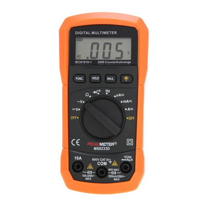 

Huayi PEAKMETER MS8233D handheld digital multimeter automatic range