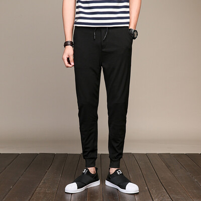 

Yishashi fashion (yishistyle) light breathable soft movement stretch leisure stretch pants ZYX114 blue L