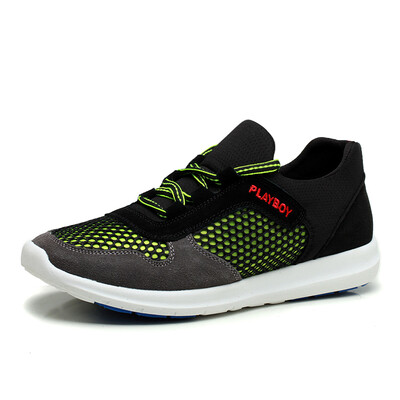 

Playboy (PLAYBOY) casual shoes men's net surface sports shoes shoes outdoor travel shoes DS61001 black / red 42