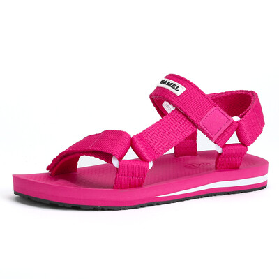 

Camel (CAMEL) за пределами пляжа обувь мужские и женские летние не скользкие дышащие спортивные досуг лента сандалии женская A72300602 розовые 36