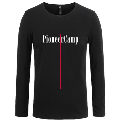 

Carver пионерлагере длинный рукав футболки мужские письма печатаются вокруг шеи с длинными рукавами футболки ACT702031 черный XXXL